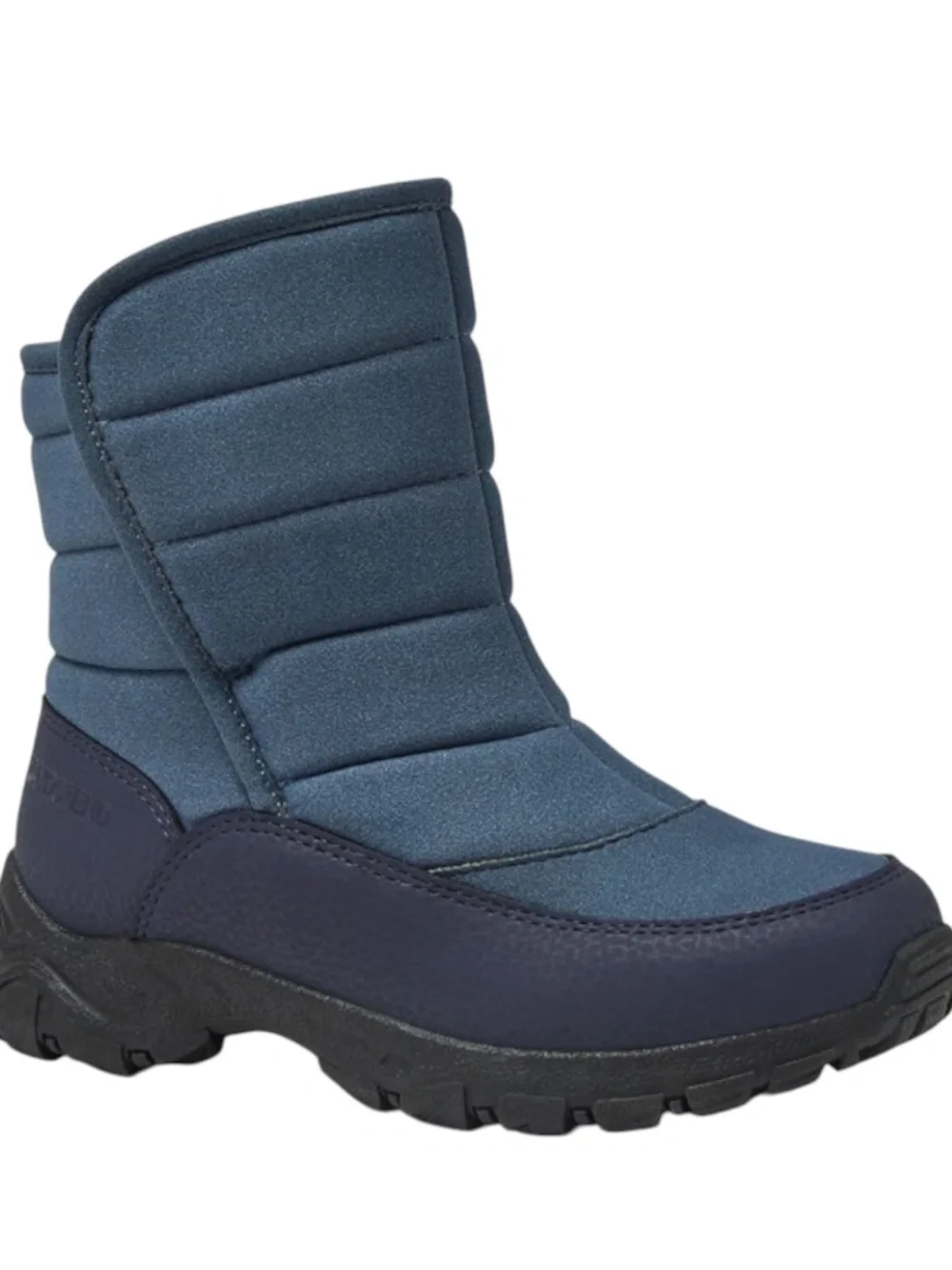 NEW! Lands' End EXPEDITION Warmest Waterproof Kids Snow Boots NAVY 6 Boy/Girl